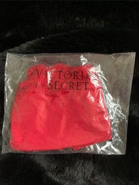 Victoria's Secret Red silk panty